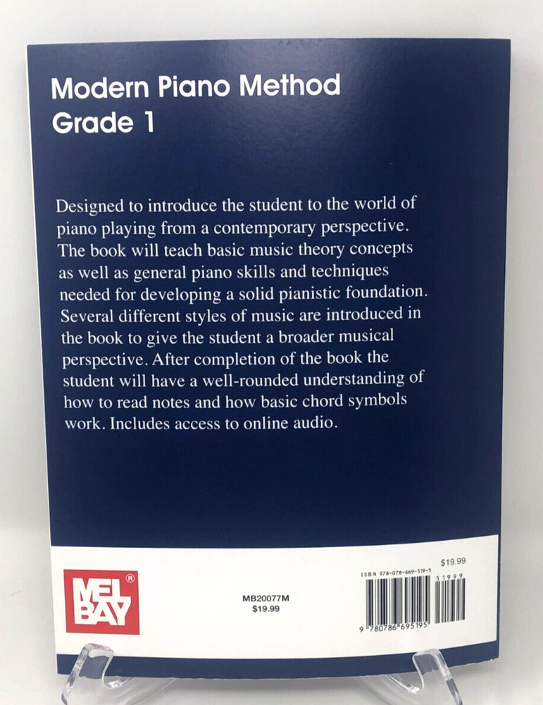 Mel Bay's Modern Piano Method Grade 1 Includes Online Audio By Per Danielsson
