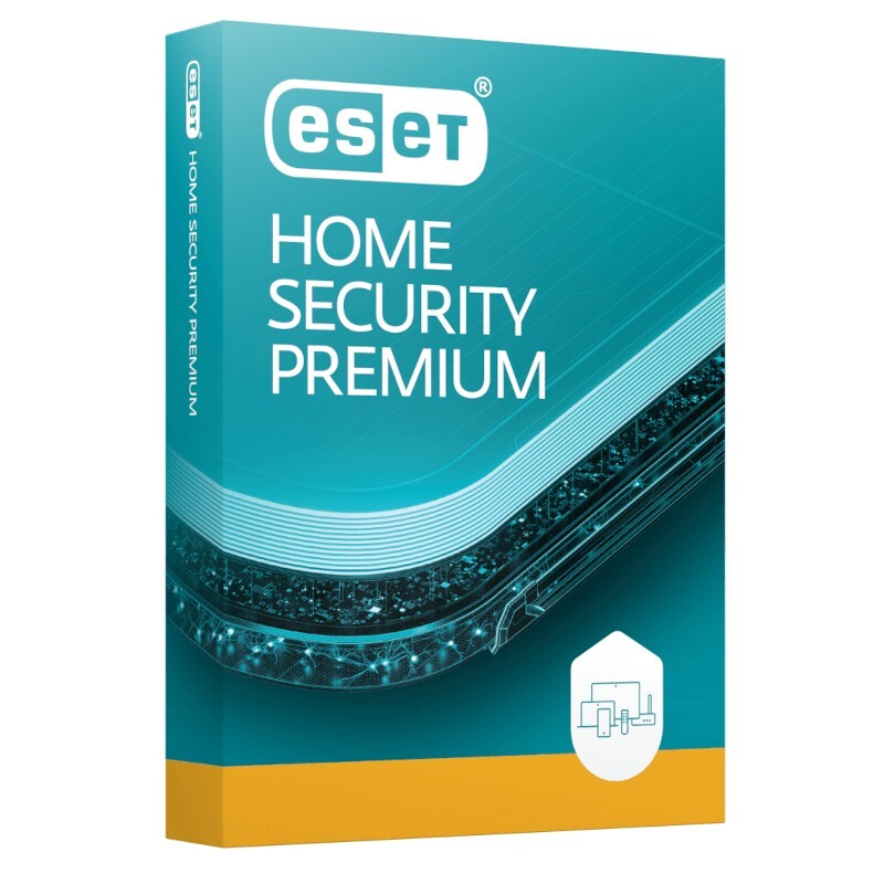 ESET Home Security Premium Antivirus Edition 8 Devices 2 Years PC MAC Linux