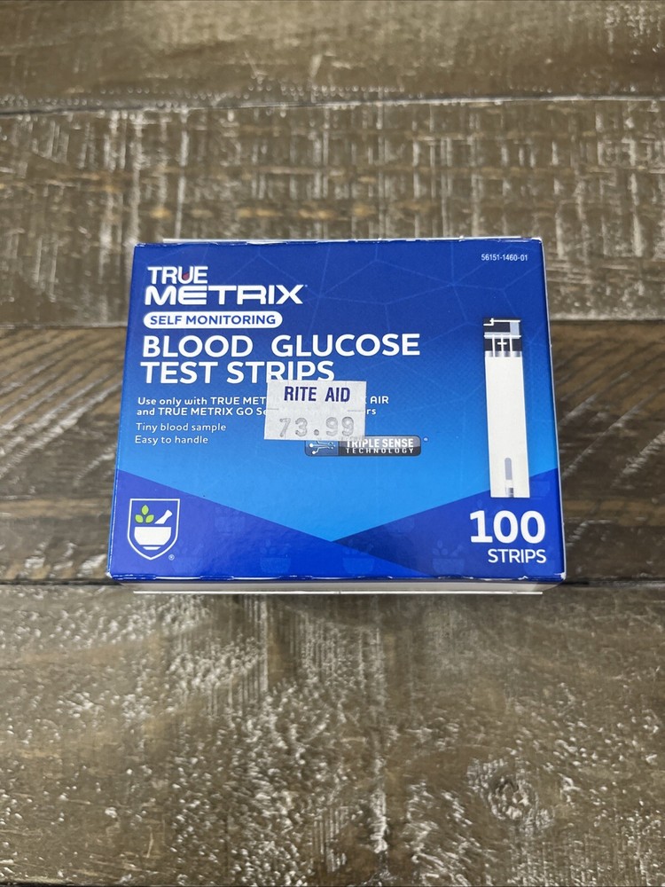 True Metrix Blood Glucose Test Strips