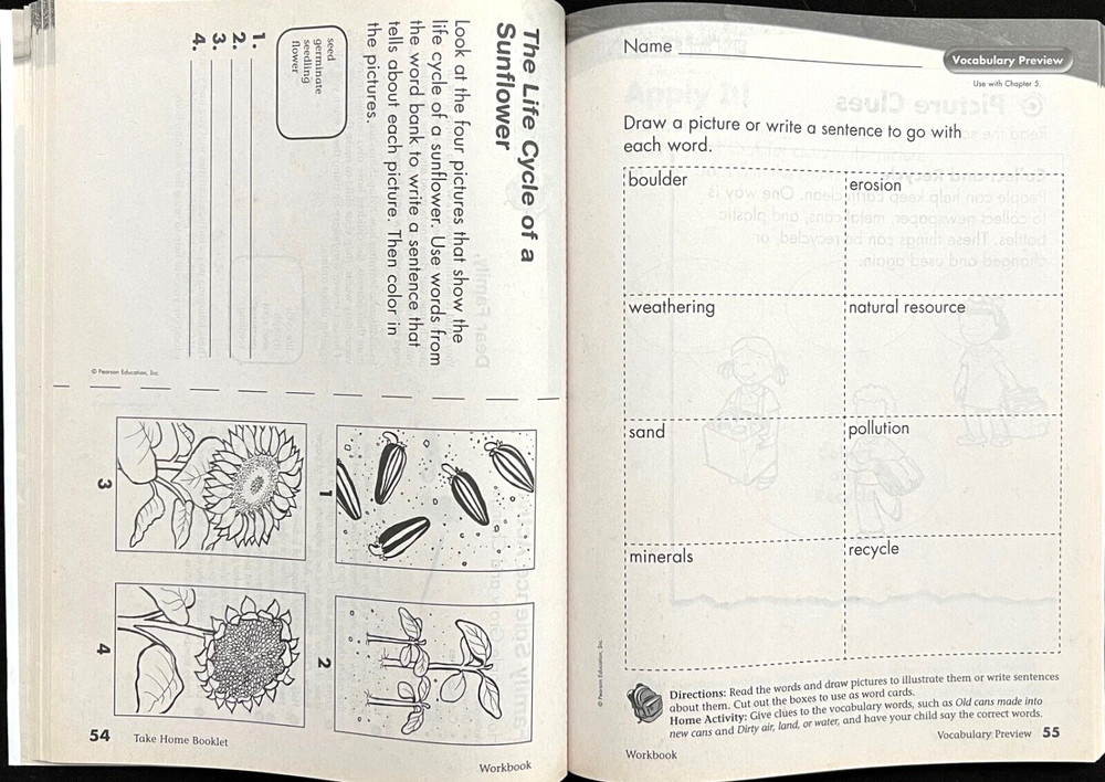 2nd Grade - SCIENCE - WORKBOOK - STUDENT EDITION (2006, Scott Foresman)