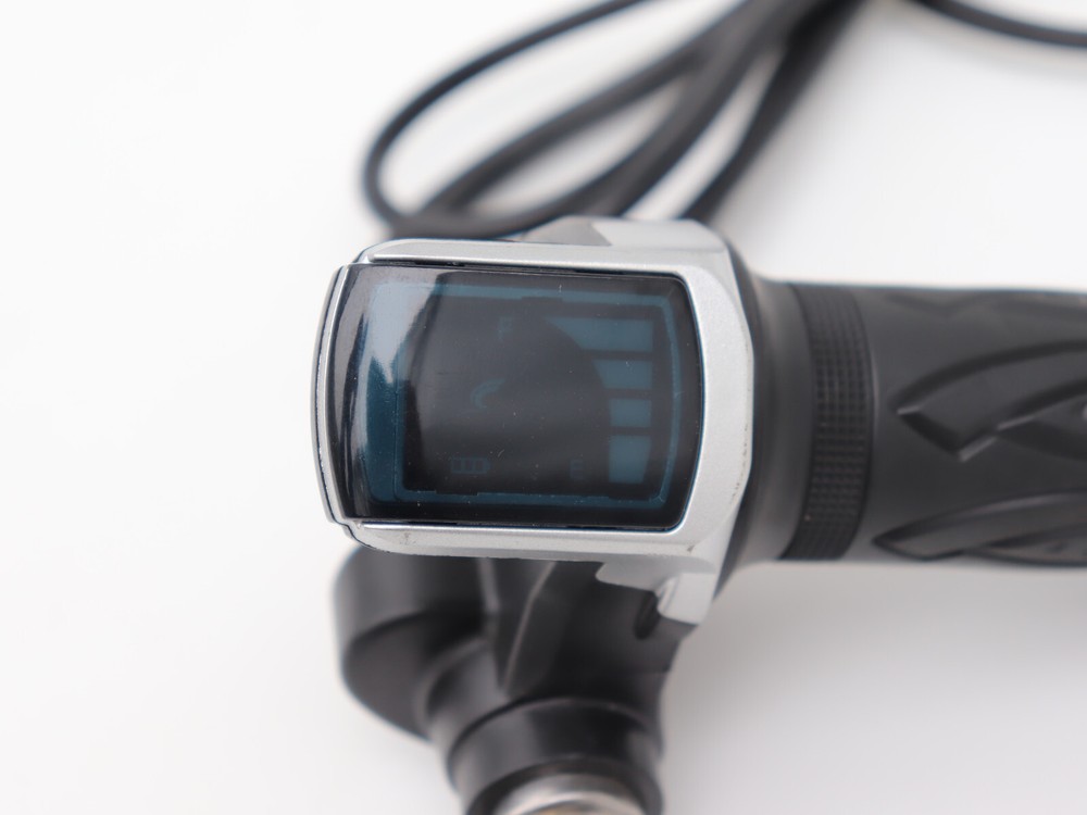 48V electric scooter throttle handle with keylock power indicator light