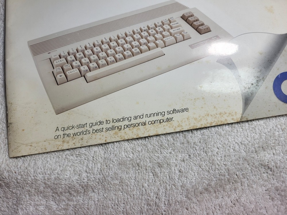 Commodore 64C Personal Computer Introductory Guide Book Manual