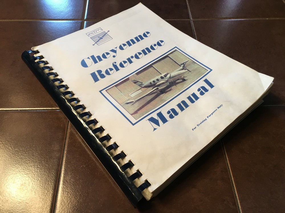 Piper PA-31T Cheyenne Reference Manual.