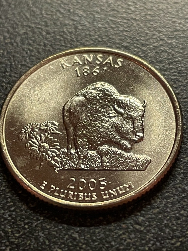 2005 D Kansas State Quarter Brilliant Uncirculated