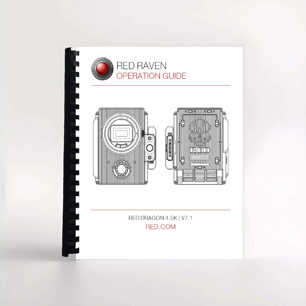 RED Raven Operation guide Manual