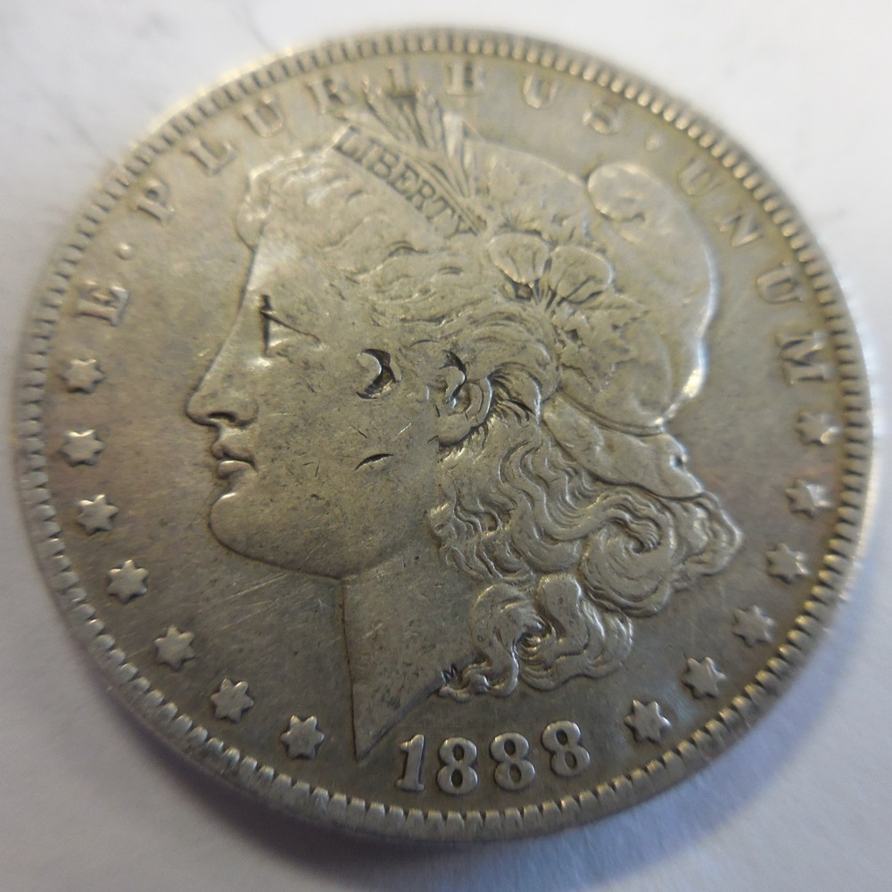 1888 O Morgan Silver Dollar Us Coin