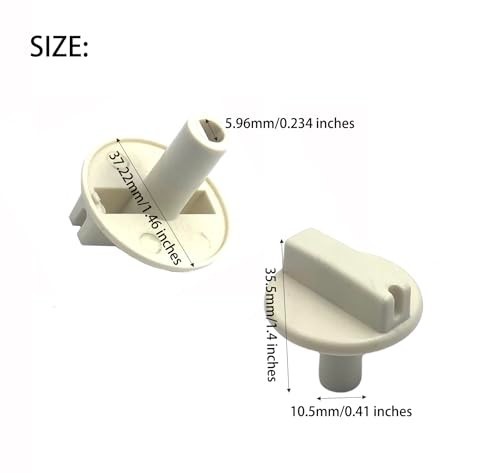 3Pcs Temperature Control Knob Replacements for Wall Heater & Baseboard Heater