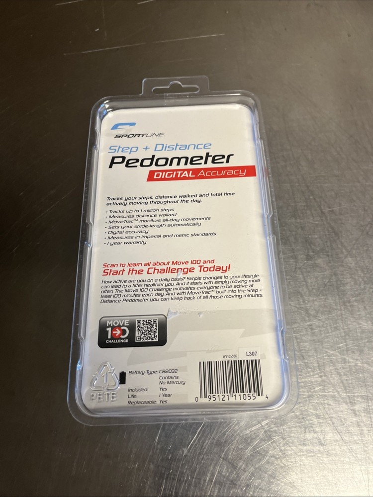 Sportline Step Counting Pedometer