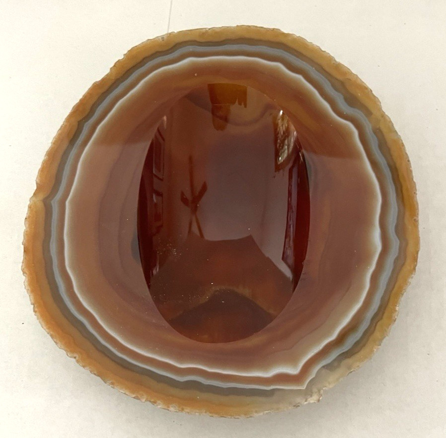 GEODE Rock Slice Pin / Trinket Dish