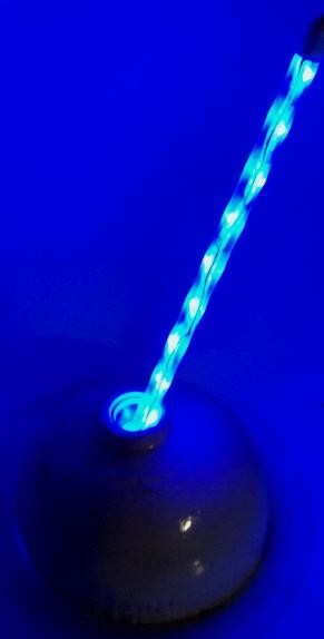 SUPER UV LED Cylinder Inspection  VIP Light ! Oxygen & NITROX Clean