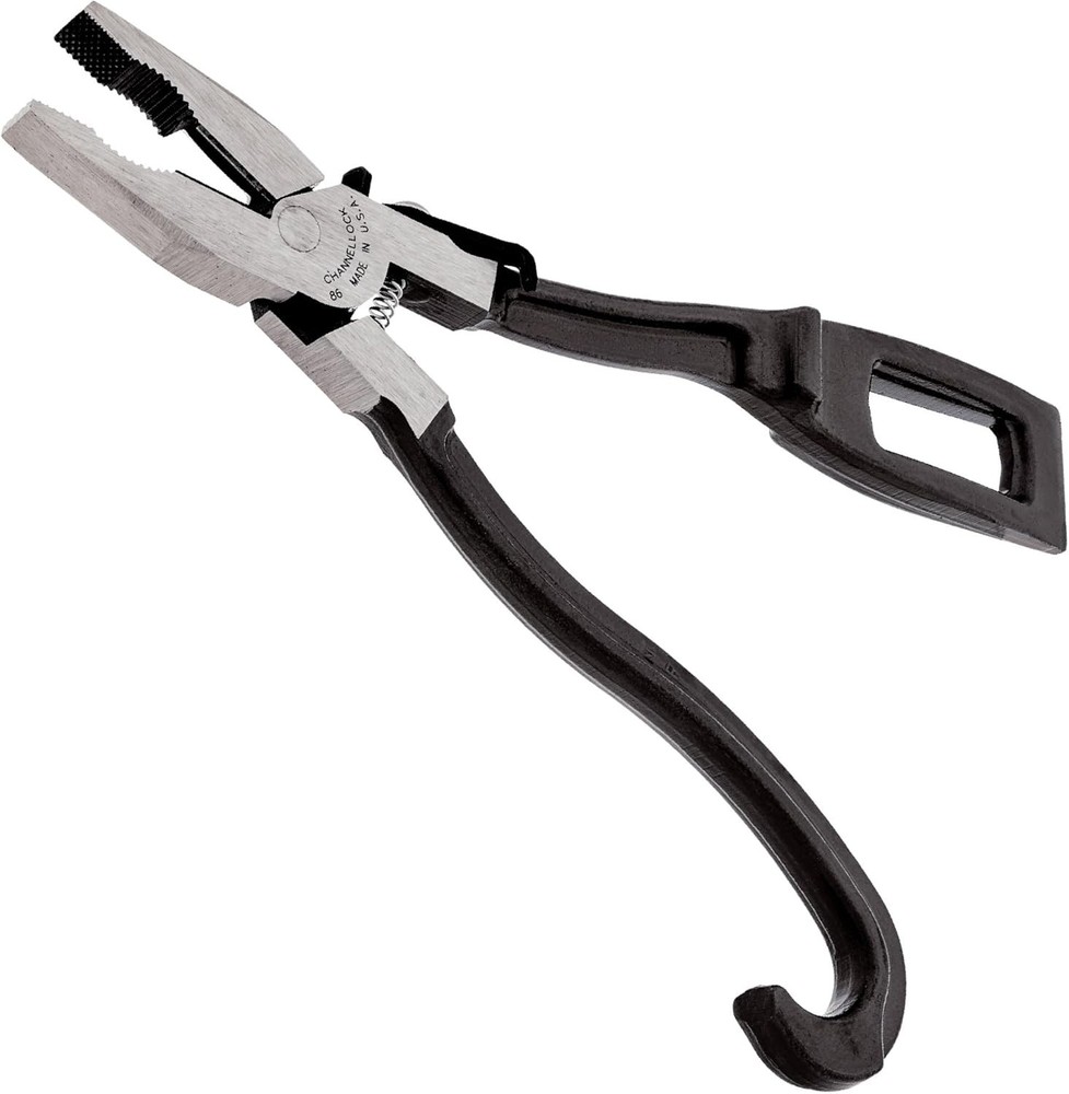 Channellock 86 Spring Loaded Compact Rescue Tool with Lock, 9"