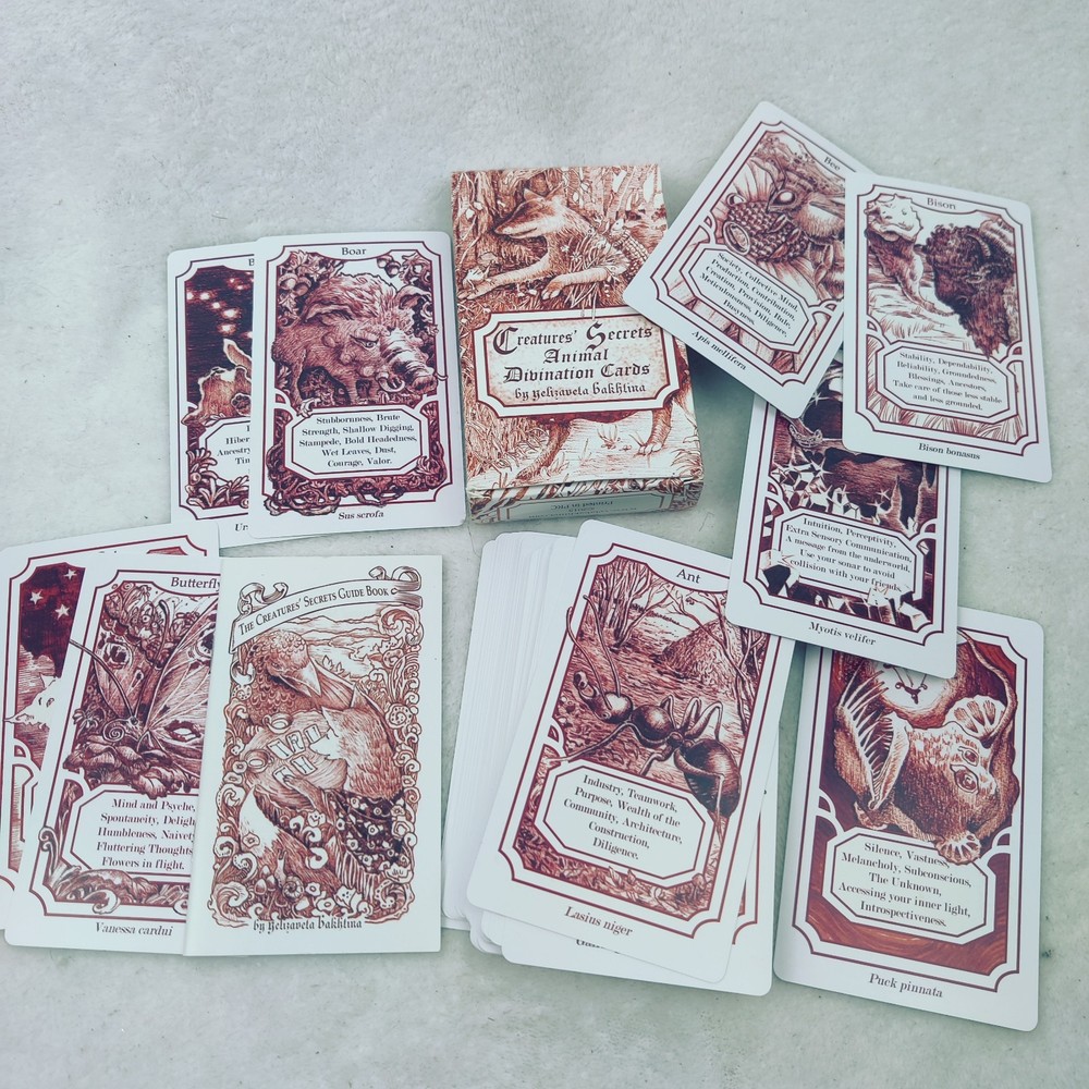 Creatures' Secrets Animal Divination Cards