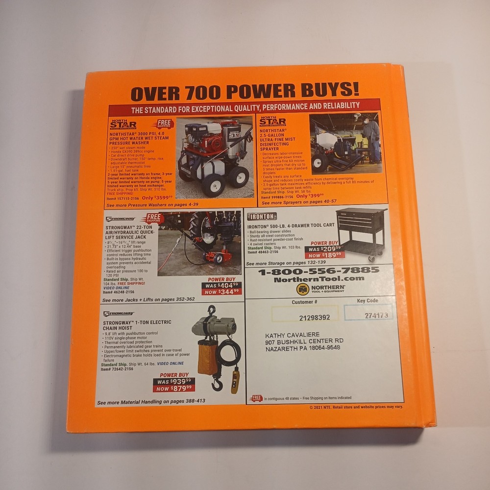 Northern Tool+Equipment Catalog 100.000Tools Inside