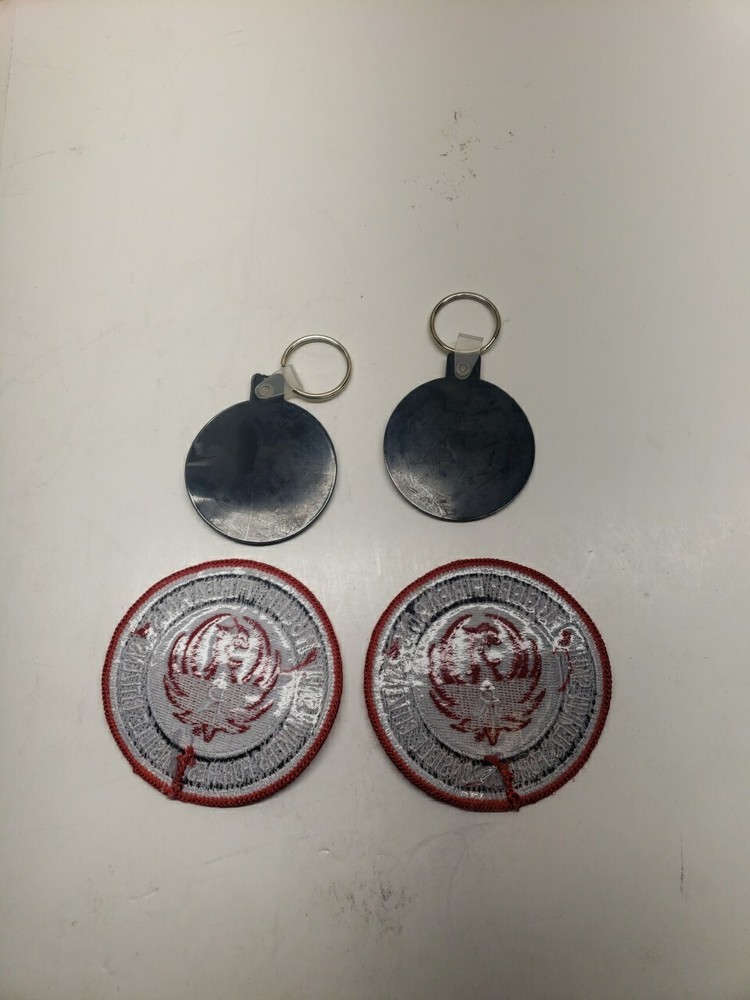 Ruger Firearms Patch 2ct & Ruger Keychain 2ct