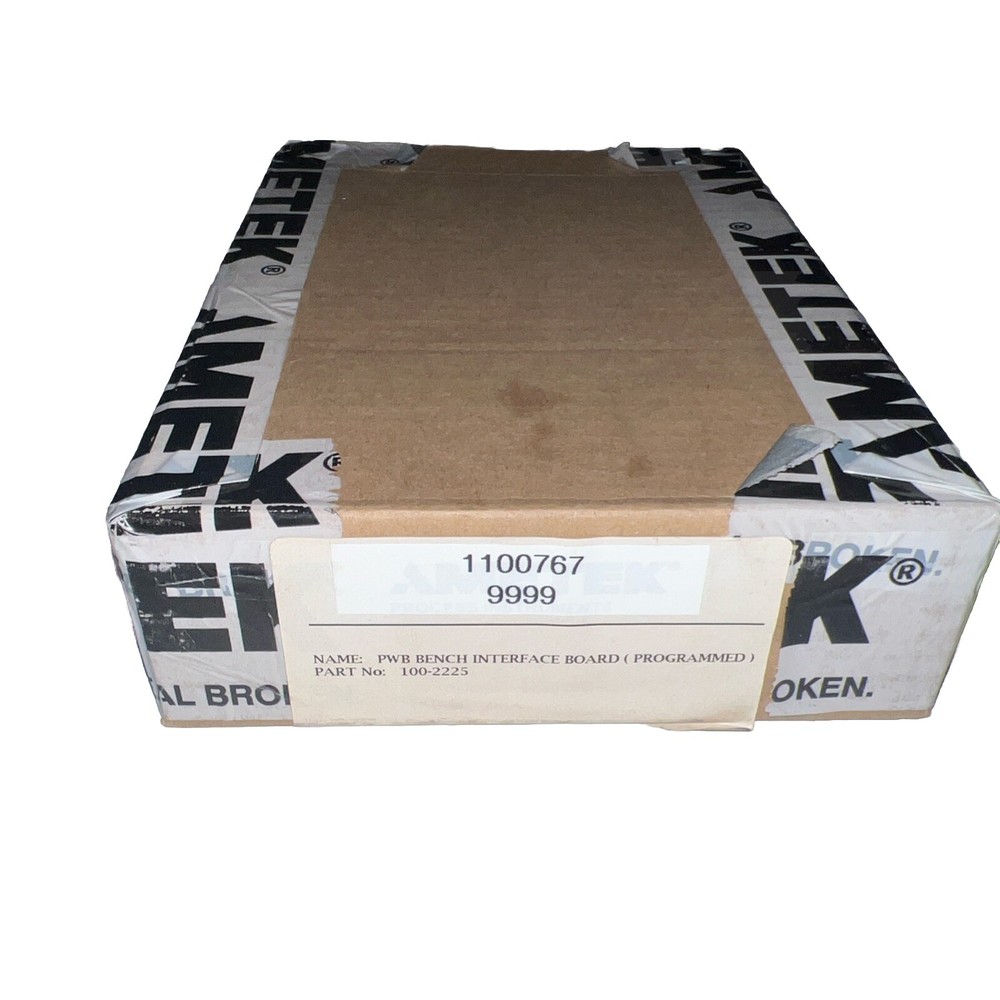 AMETEK 100-2225 PWB PROGRAMMED BENCH INTERFACE PCB CIRCUIT BOARD