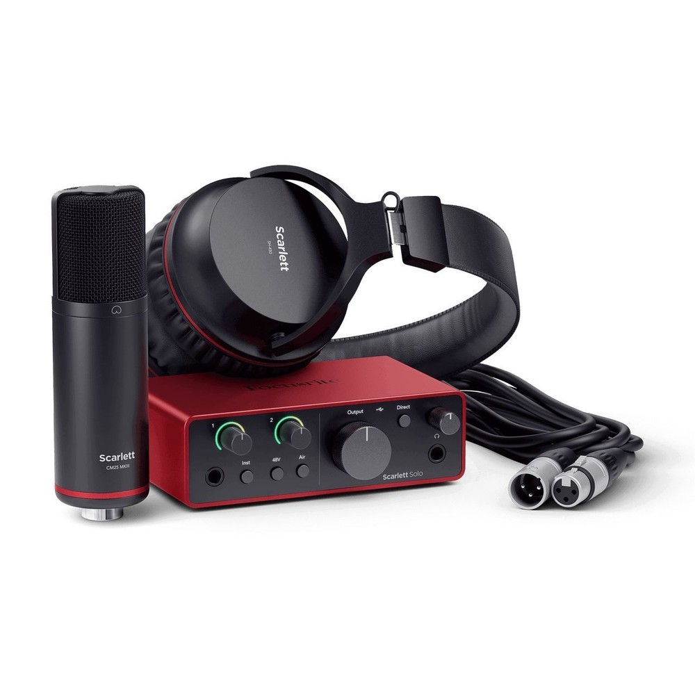 Focusrite Scarlett Solo Studio (4th Gen) - Refurbished