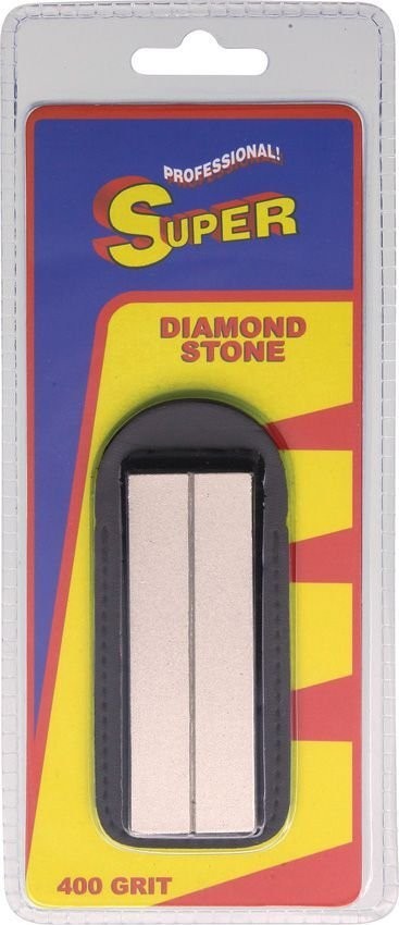 Super Diamond Sharpener 400 Grit Pocket Sharpening Stone - BO-2