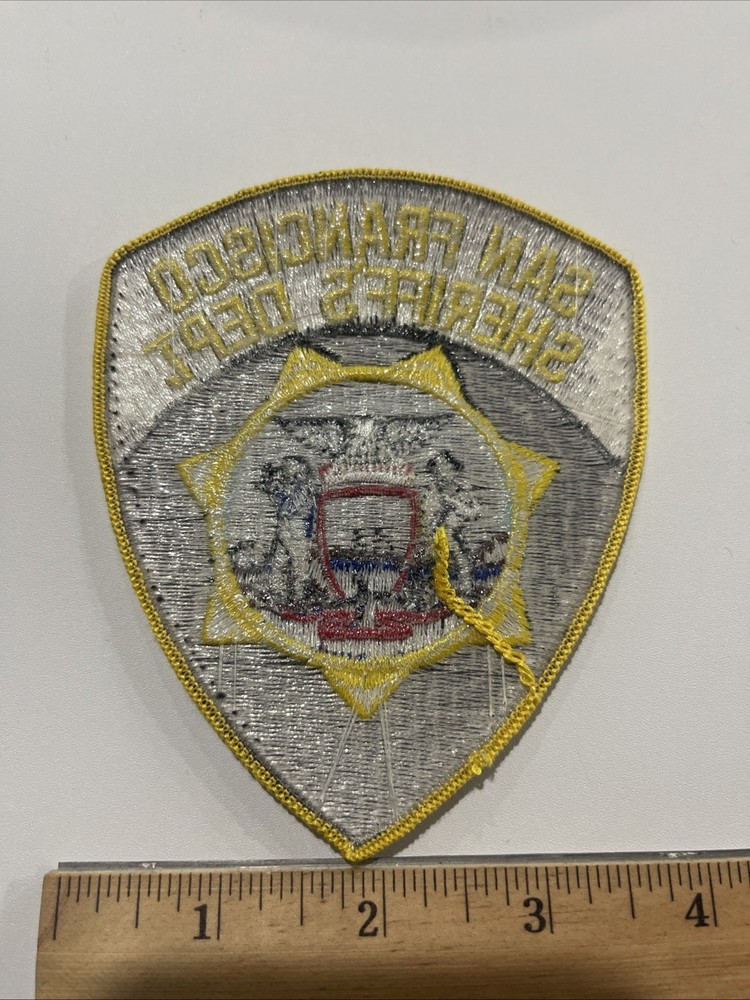 California San Francisco Sheriffs Dept Patch