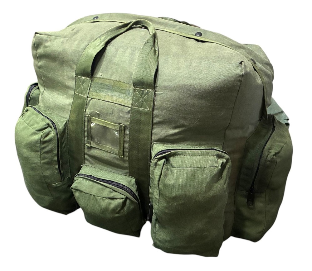 General Jackson's Willy Raid Custom Military Aviator Flight Kit Bag OD Green