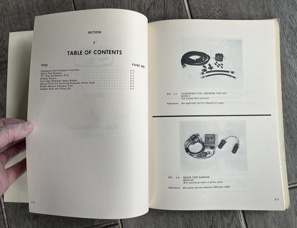 Aviation Cessna Special Tools & Support Equipment Catalog 1979 Original