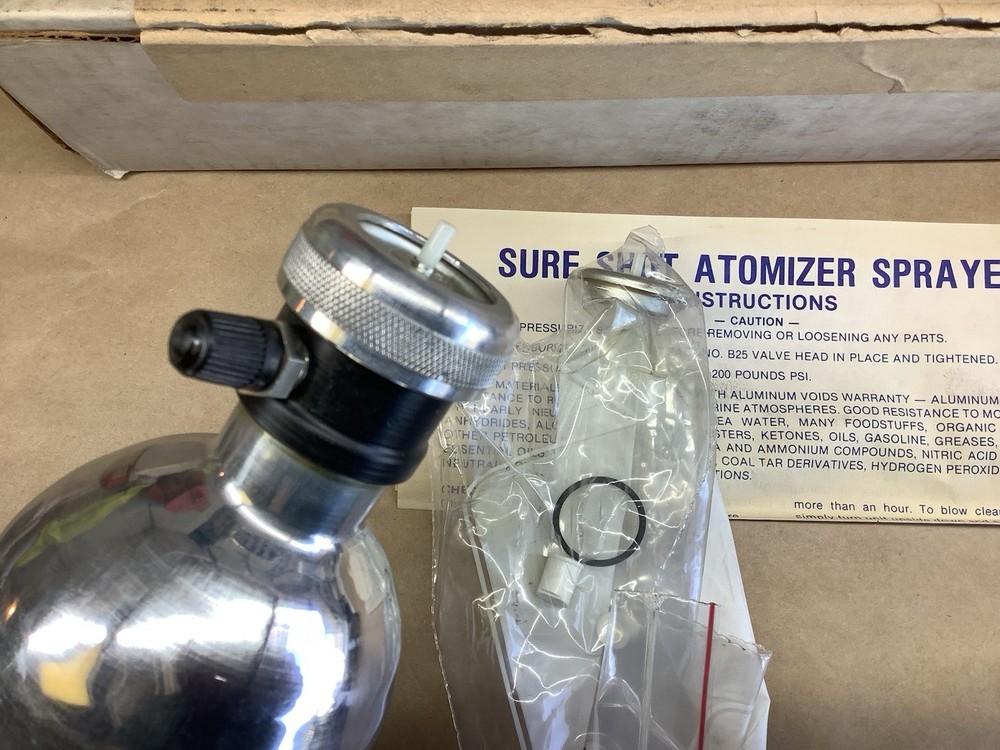 Sure Shot B8000PL Atomizer Refillable Sprayer NOS