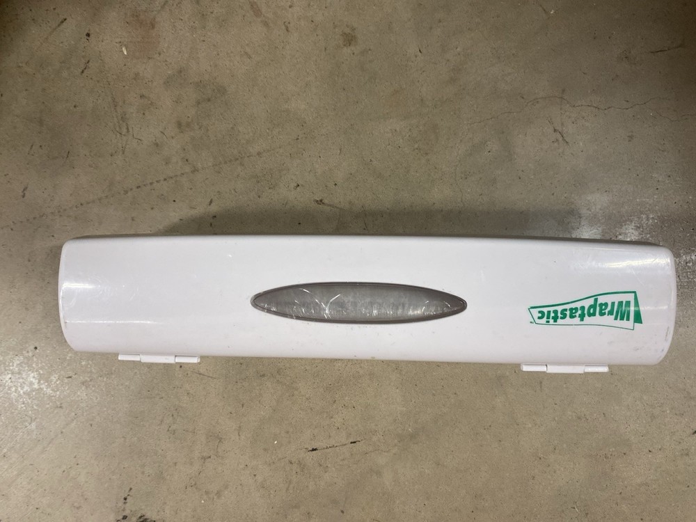 Wraptastic Plastic Wrap Dispenser Foil or Waxed Paper Pull Press