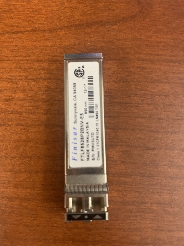Finisar FTLF8528P2BNV-E5 SFP+ Transceiver Module