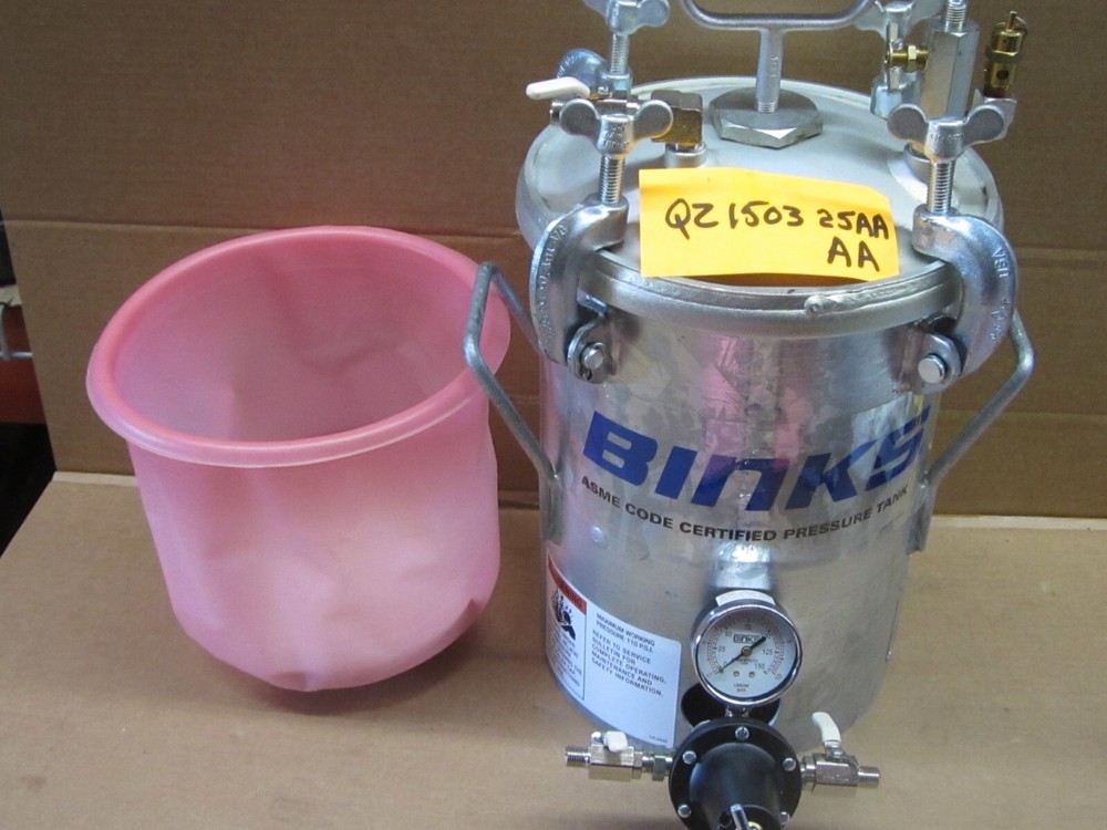 BINKS 83G PRESSURE POT
