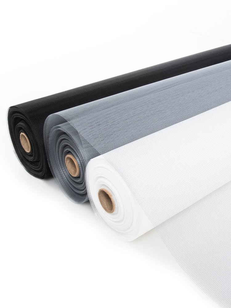 Durable Cuttable Mosquito Screen Mesh Roll Large Coverage for Windows Doors