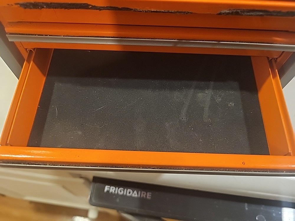 Orange Snap On Micro 5 Drawer Tool Cabinet