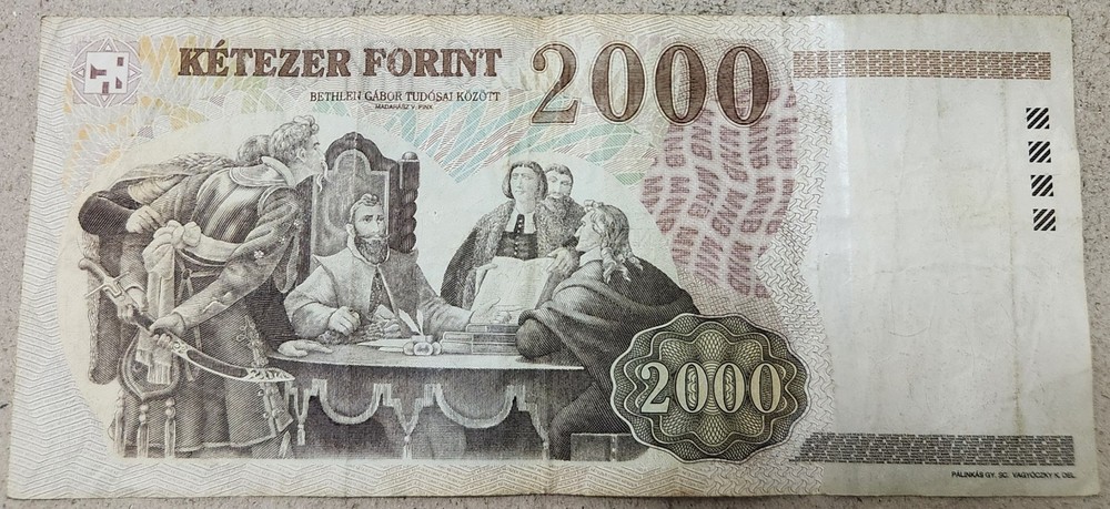 HUNGARY 🇭🇺 2000 FORINT BANKNOTE 1998