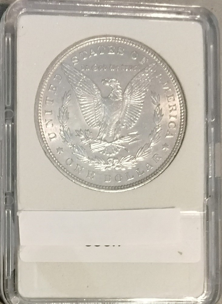 1896-p MORGAN SILVER DOLLAR