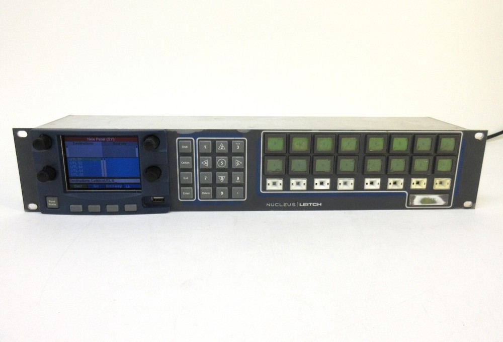 Leitch Harris Nucleus Control Panel with Option Router