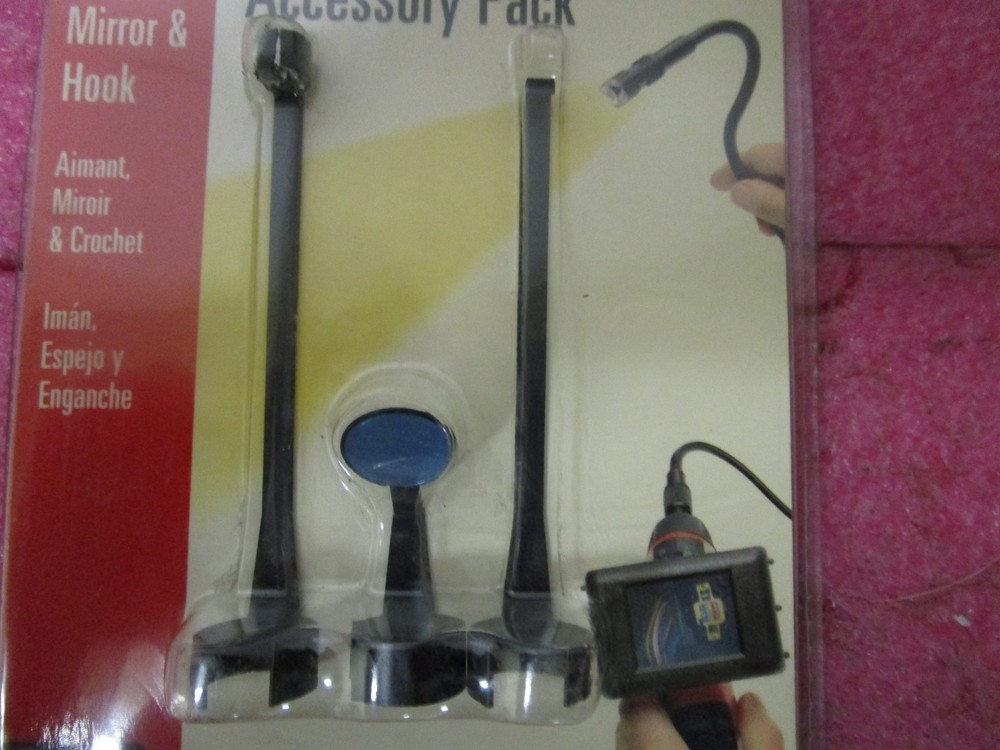 Ridgid 26668 SeeSnake Accessory Kit Pack - Magnet, Mirror & Hook