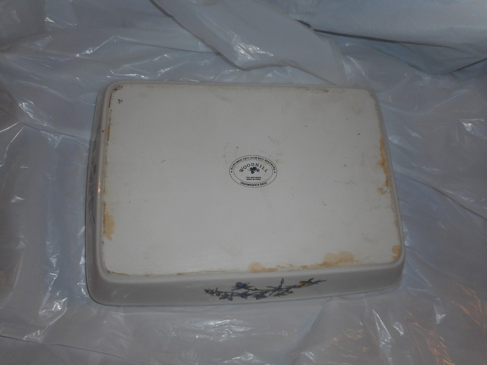 Woodhill Rectangular Baking Dish Floral Microwave Oven Dishwasher Safe