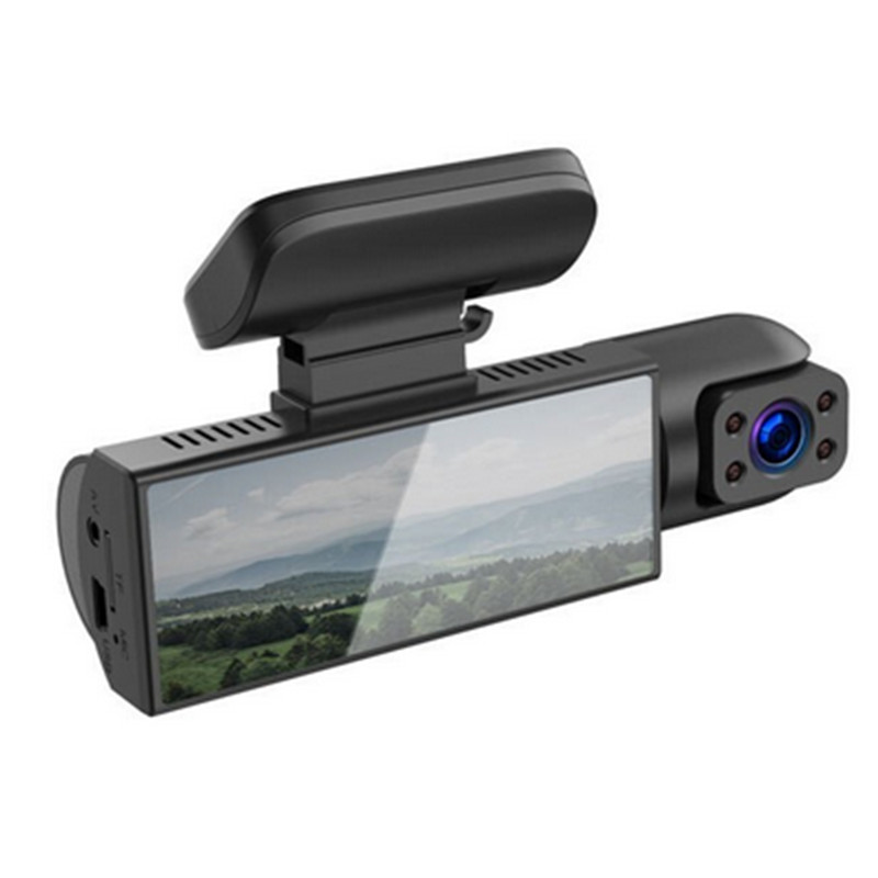 Dash Cam Car DVR Front Inside Video Recorder Dual Cameras G-Sensor Night Vision