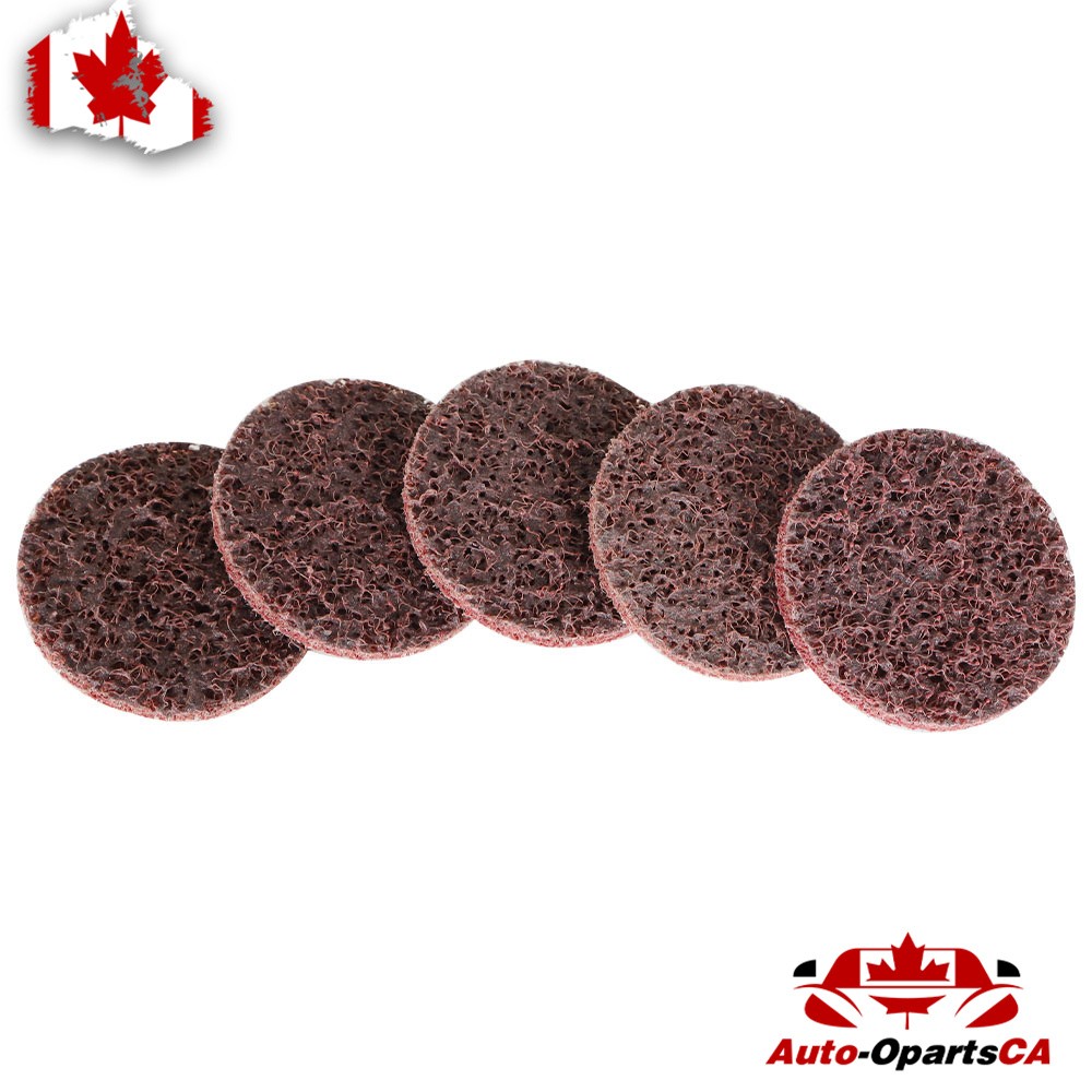 2" Medium Surface Conditioning Discs Roll Lock Grinder Sanding Pads 50Pcs