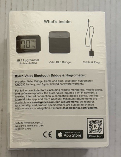 Smart Bluetooth Temperature And Humidity Hygrometer