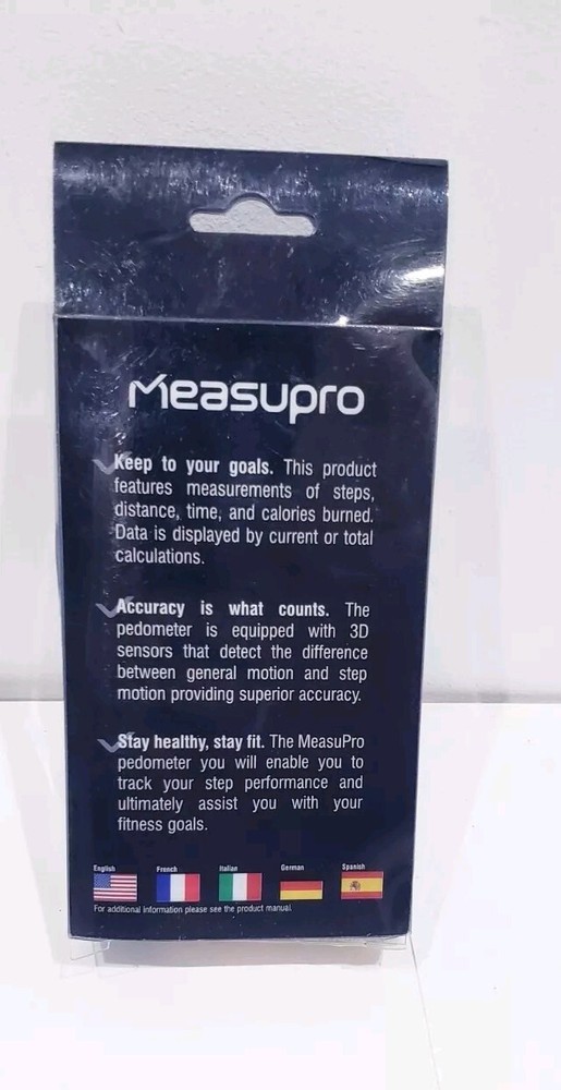 Measupro Automatic 3D Pedometer P100