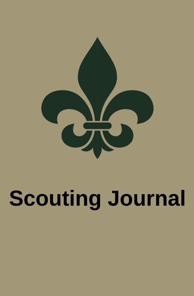 Scouting Journal-BSA: 5.25in x 8in, 100 lined pages