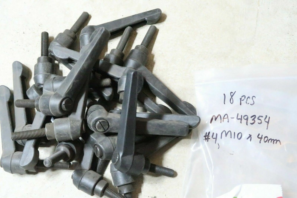 MONROE ENGINEERING MA-49354 #4 x M10 Stud SS Insert Adjustable Handle