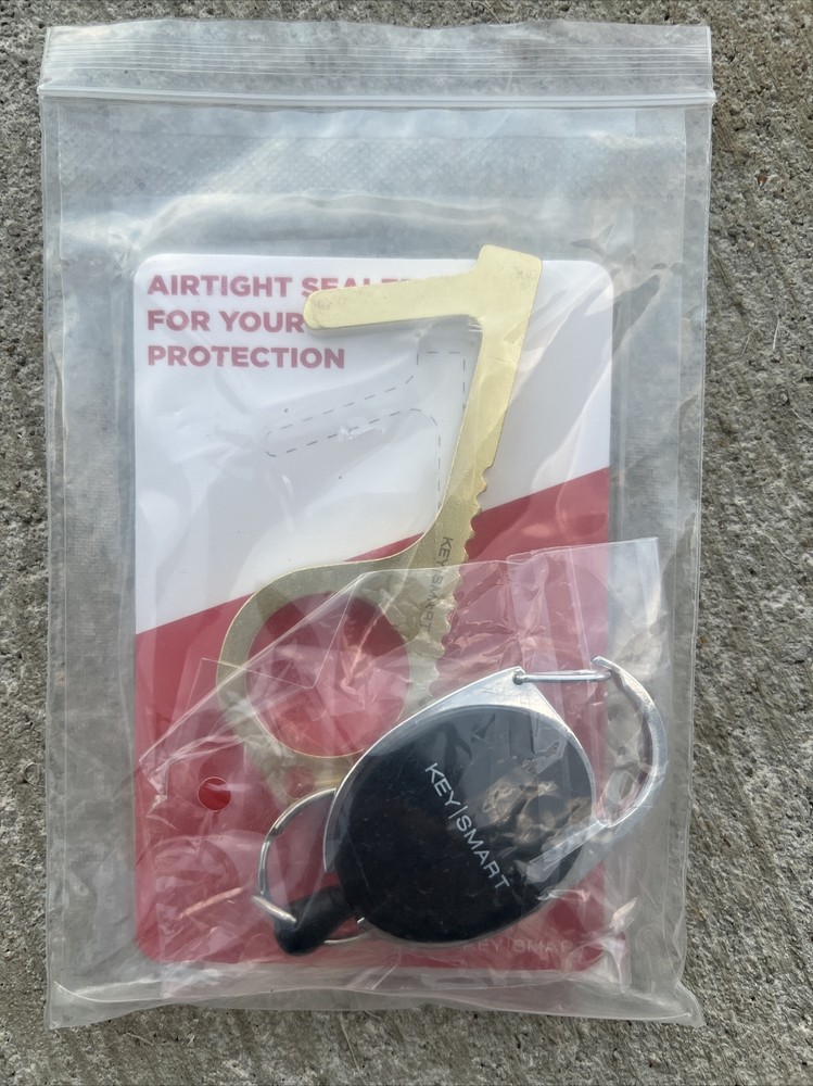 KeySmart Clean Key Copper Alloy Keychain