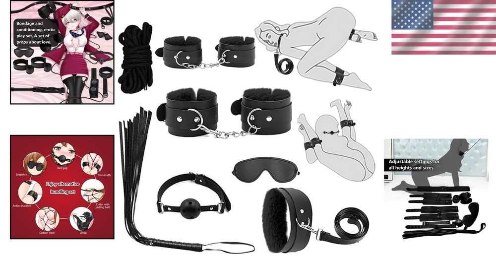 Couples Bondage Set with Accessories