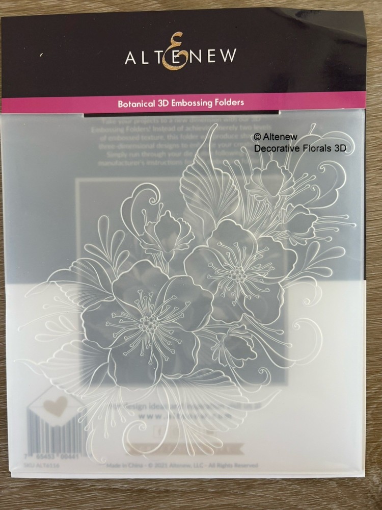 Altenew 3D Embossing Folders