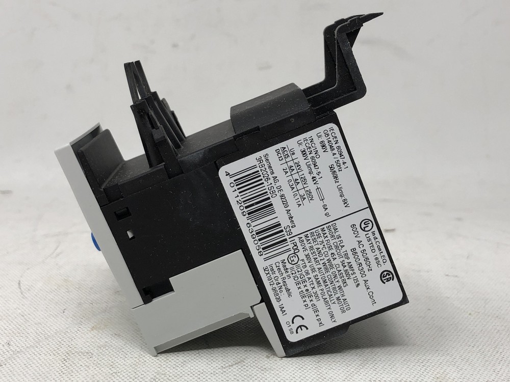 Siemens 3RB20261SB0 Screw Type Terminal