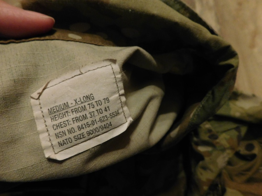 US ARMY OCP COAT SZ MEDIUM - X LONG