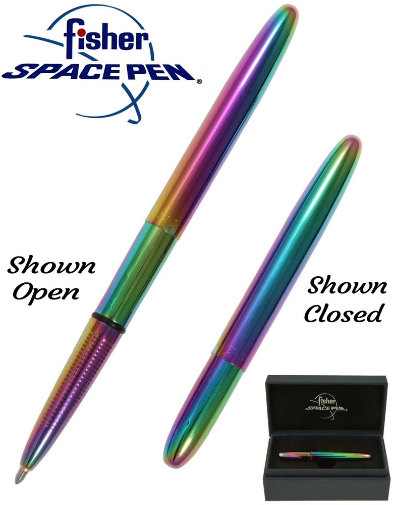 Fisher Space Pen #400RB / Rainbow Titanium Nitrite Pen
