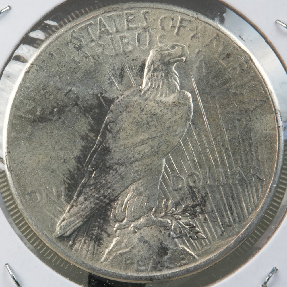 1925 Peace Dollar, nice AU