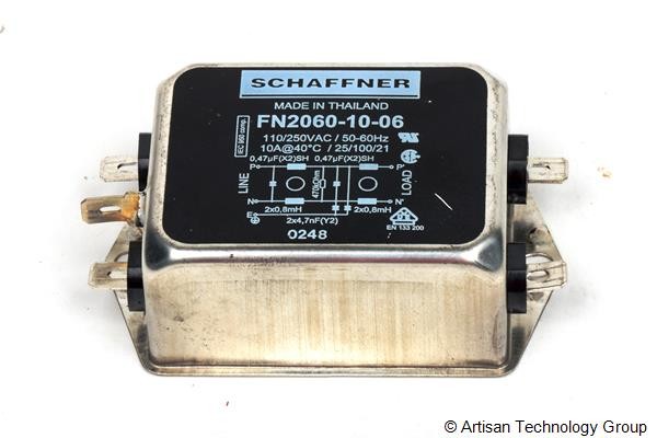 Schaffner FN2060-10-06 Multi-Stage EMI Filter