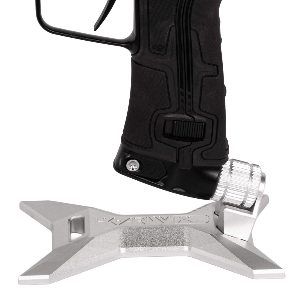 HK Army Gravity Lock Marker Stand - Silver